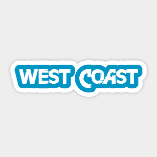 West Coast Sticker